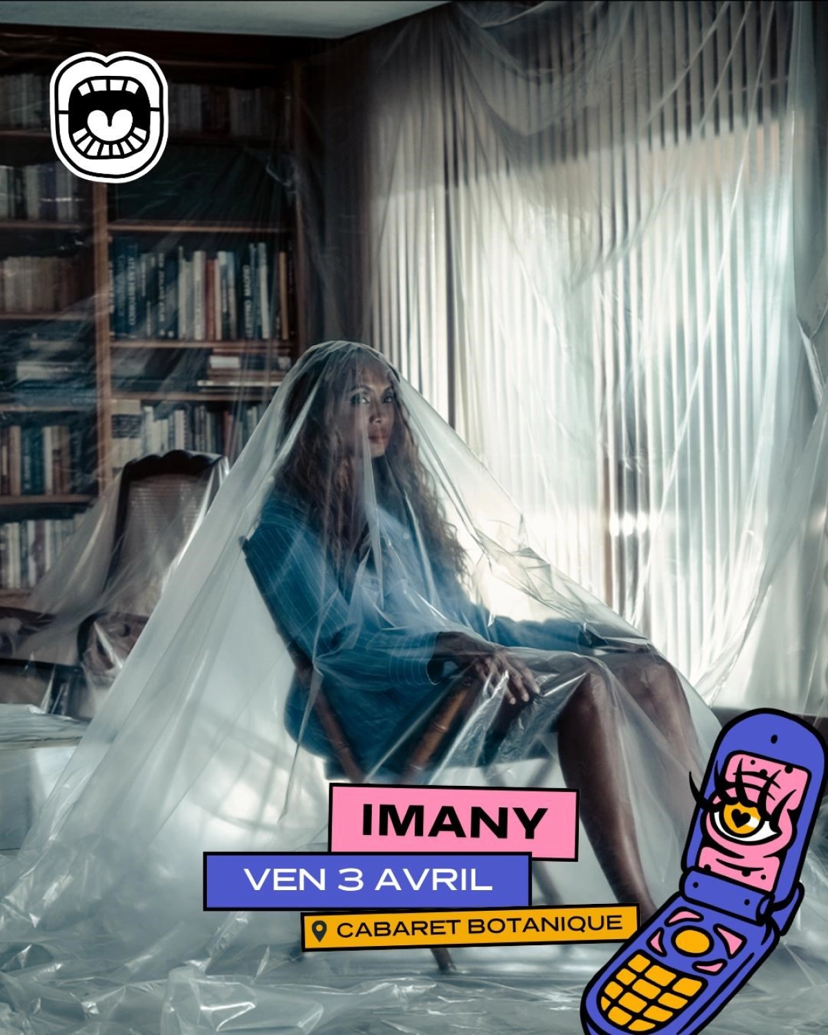 Billets Imany (Cabaret Botanique - Rennes)