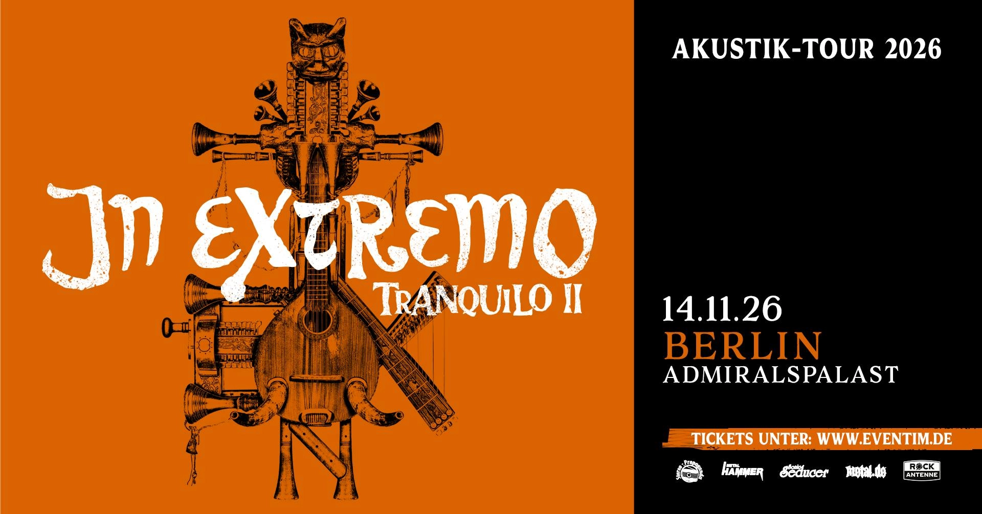 In Extremo at Admiralspalast Tickets