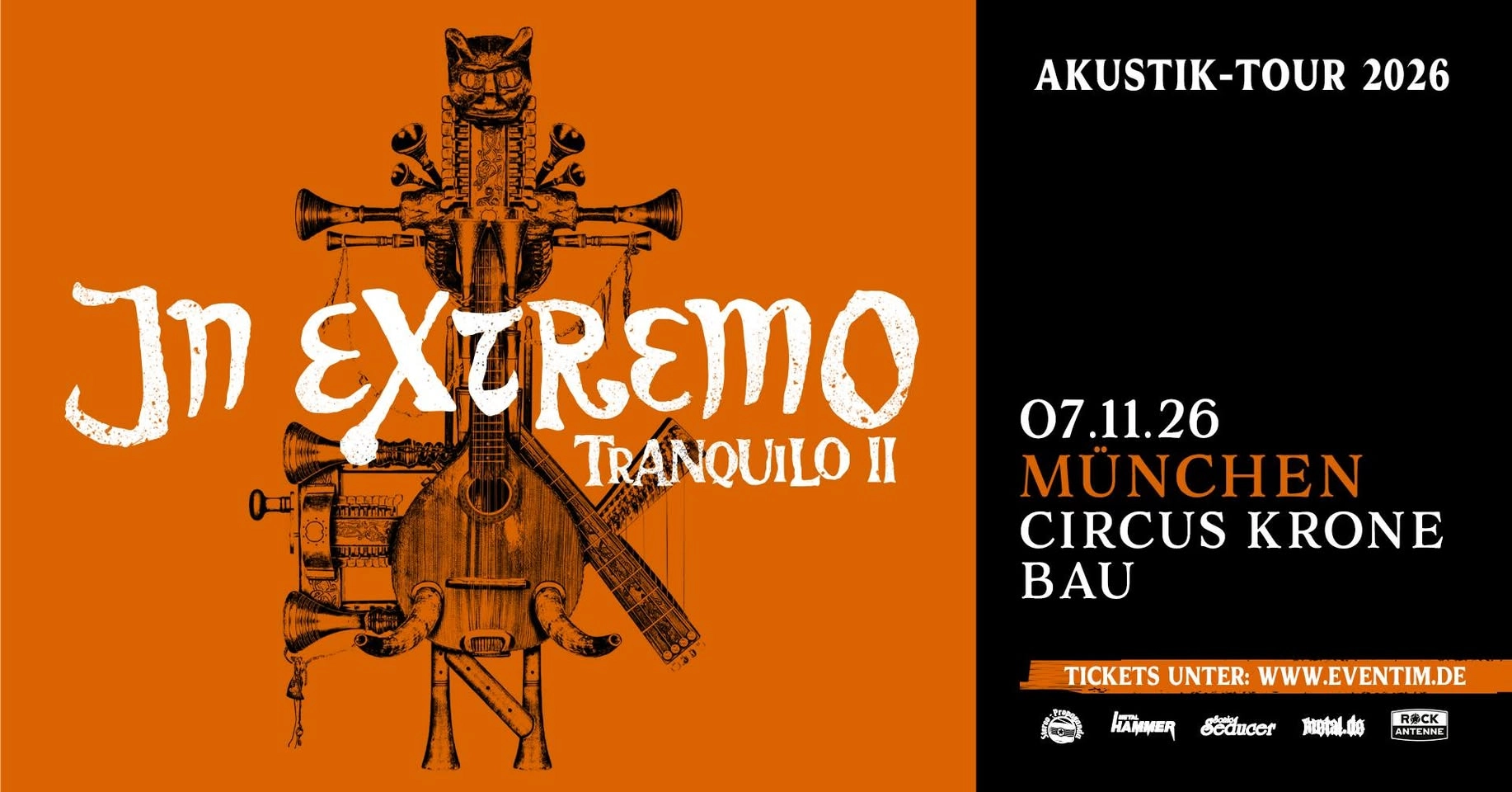 In Extremo at Circus Krone Tickets