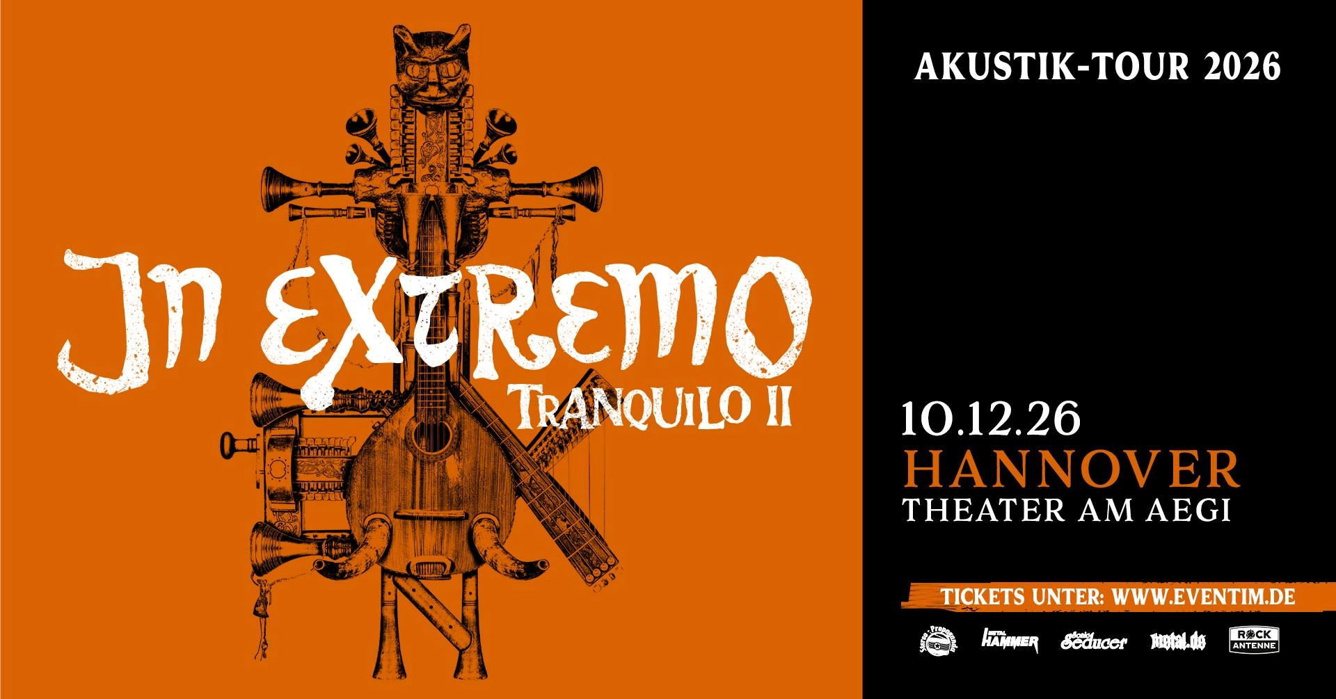 Billets In Extremo (Theater am Aegi - Hannovre)