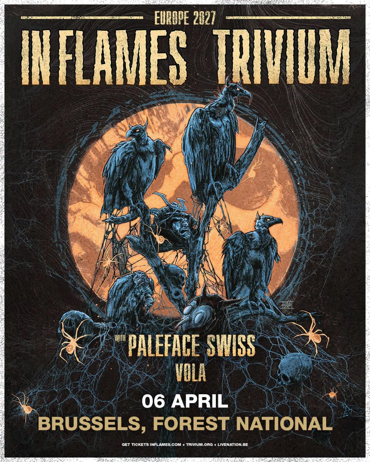 Billets In Flames - Trivium (Forest National - Bruxelles)