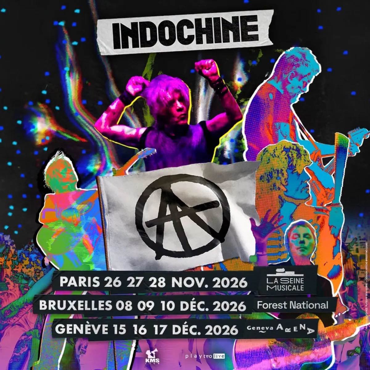 Billets Indochine (La Seine Musicale - Paris)