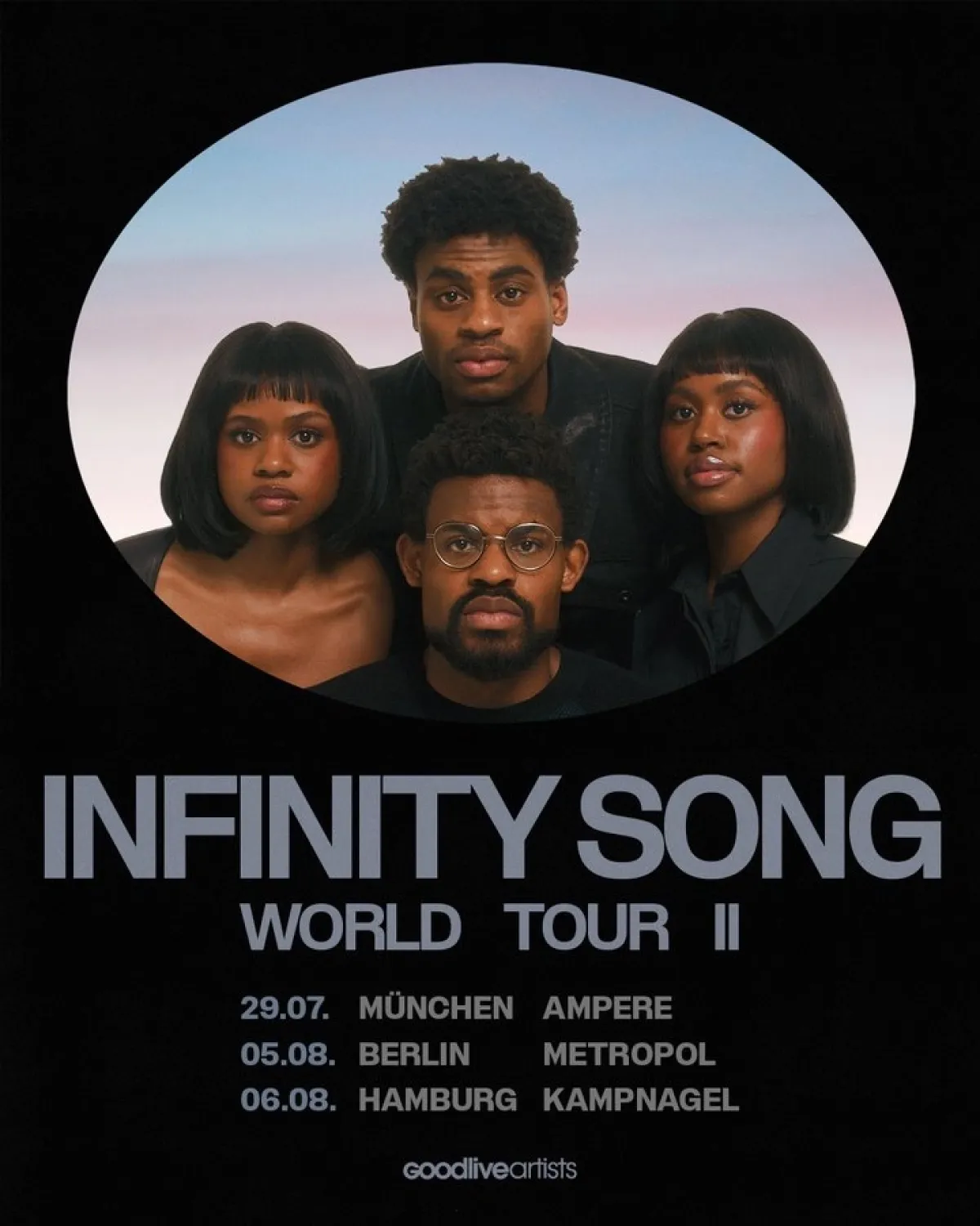 Billets Infinity Song (Ampere Muffatwerk - Munich)