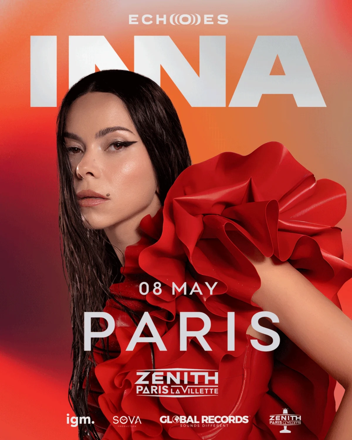 Billets Inna (Zenith Paris - Paris)
