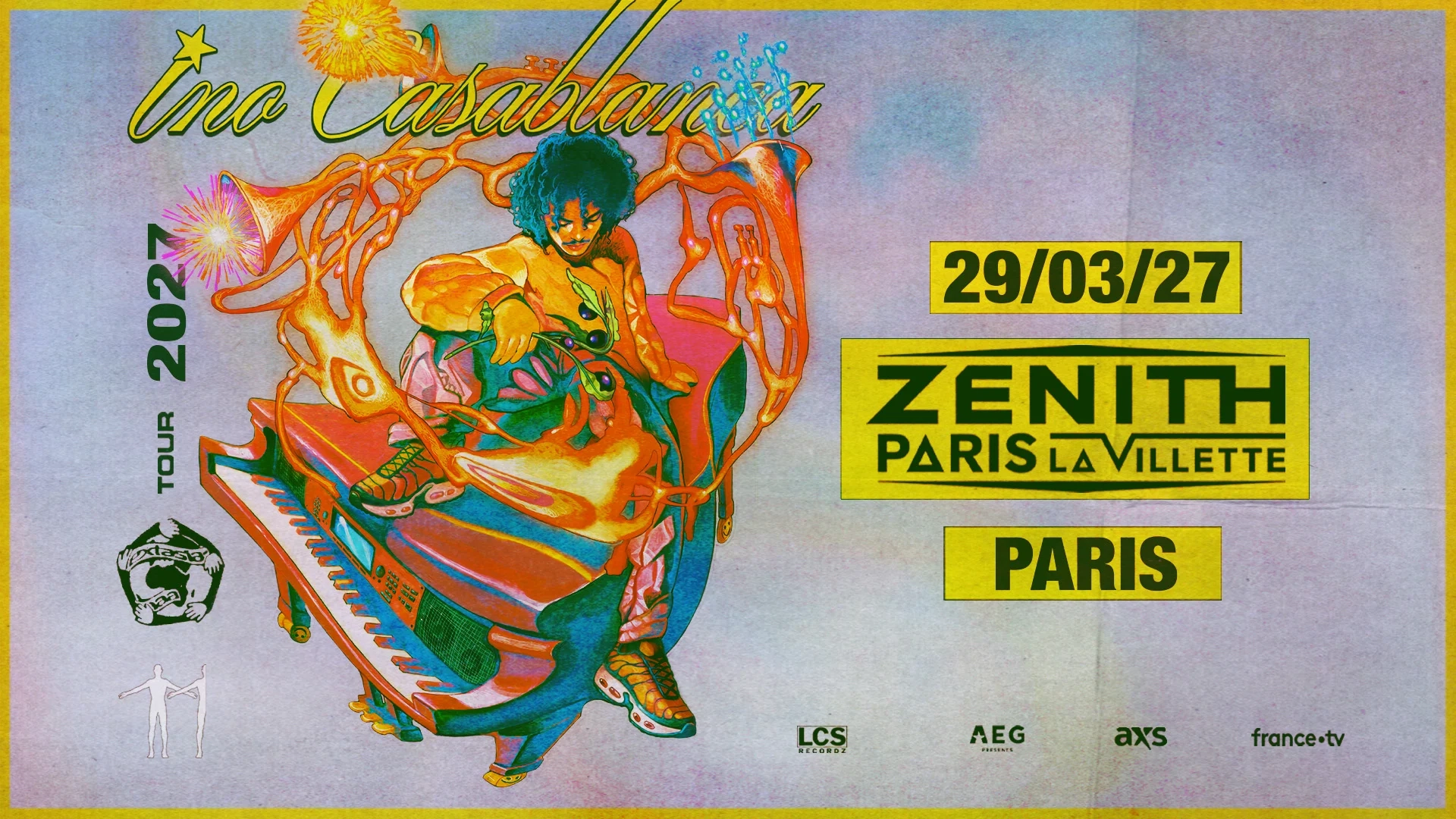 Billets Ino Casablanca (Zenith Paris - Paris)