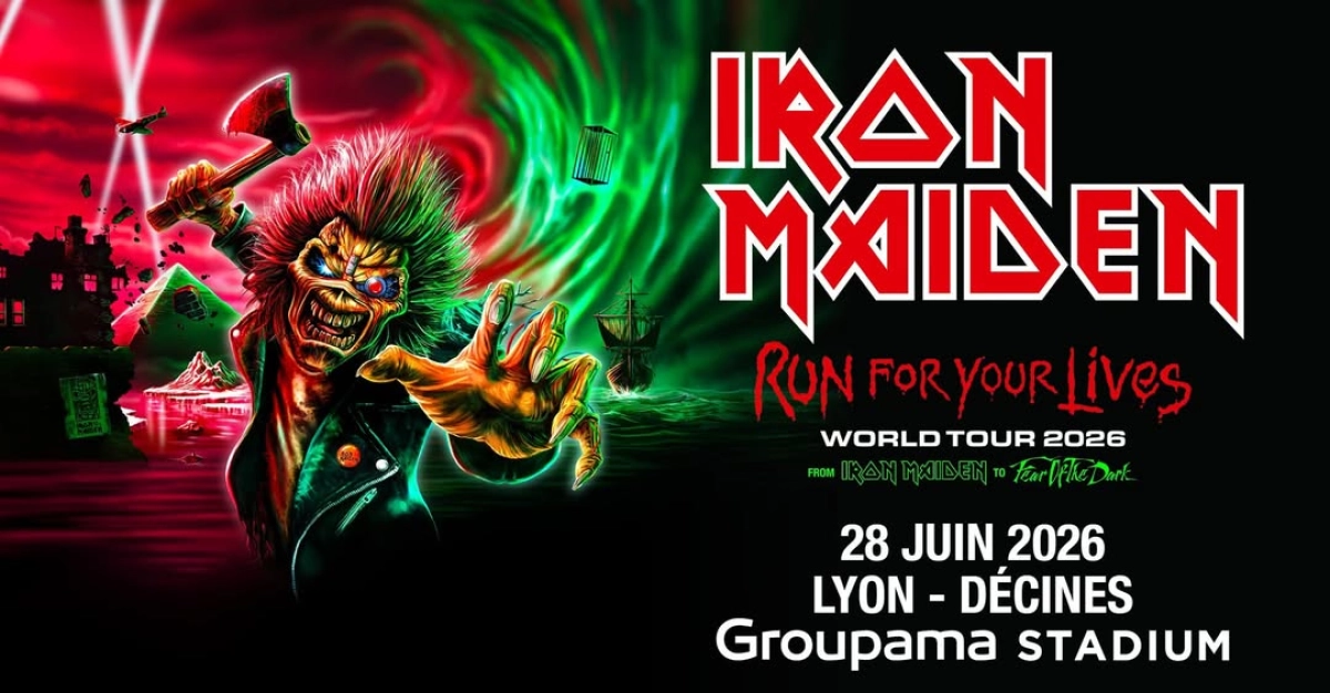 Billets Iron Maiden (LDLC Arena - Lyon)