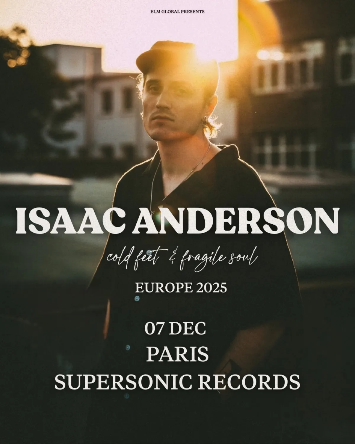 Billets Isaac Anderson (Supersonic Records - Paris)
