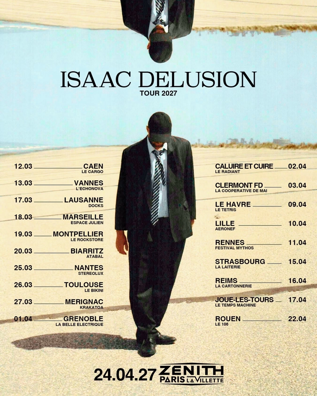 Isaac Delusion en La Belle Electrique Tickets