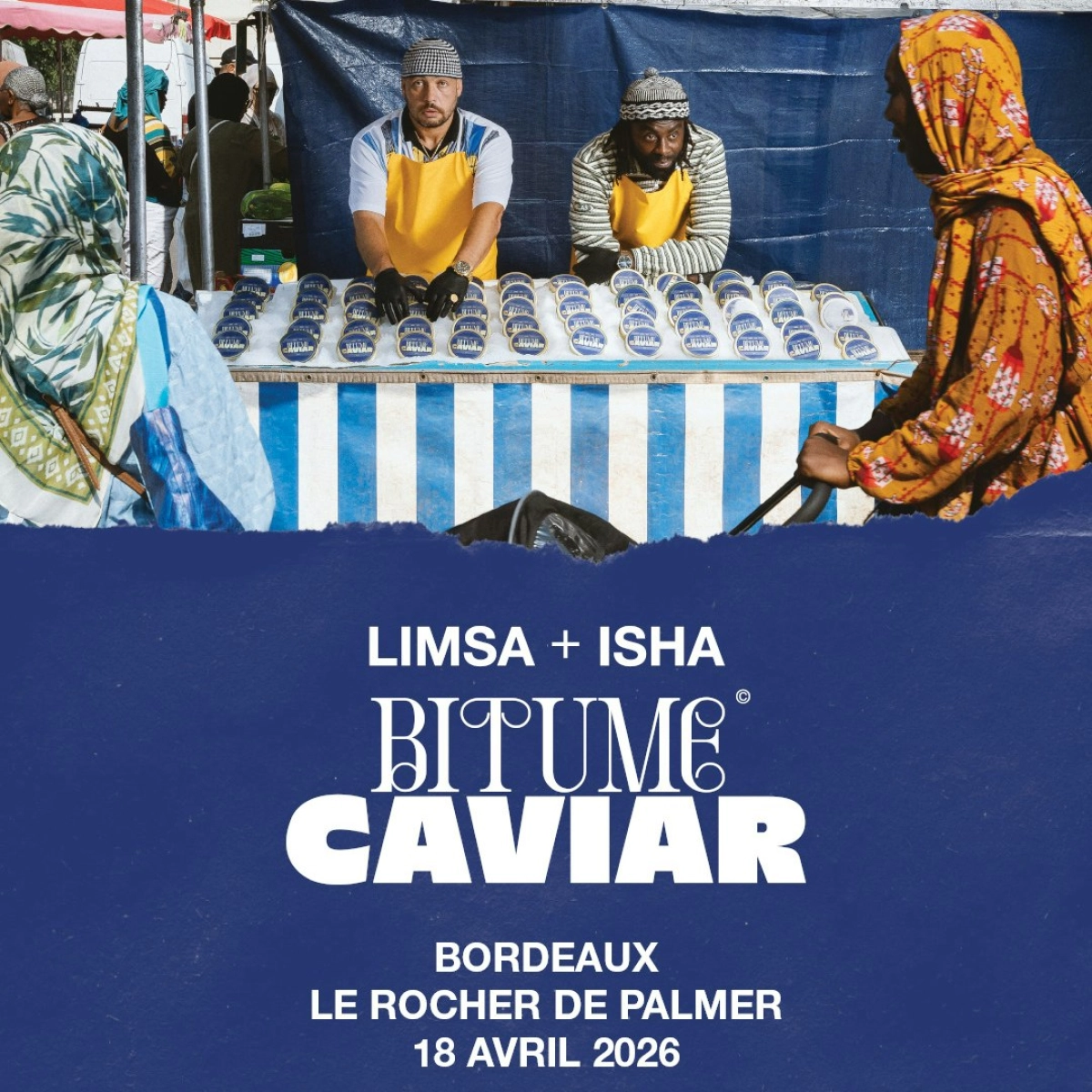 Billets Isha - Limsa (Rocher de Palmer - Bordeaux)
