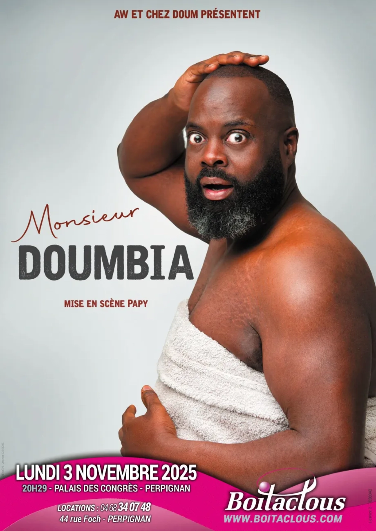 Billets Issa Doumbia (Palais Des Congres Perpignan - Perpignan)
