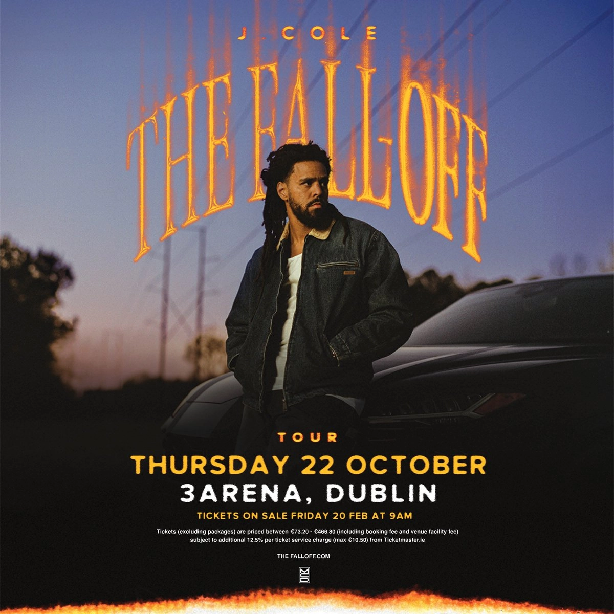 Billets J. Cole (3Arena Dublin - Dublin)
