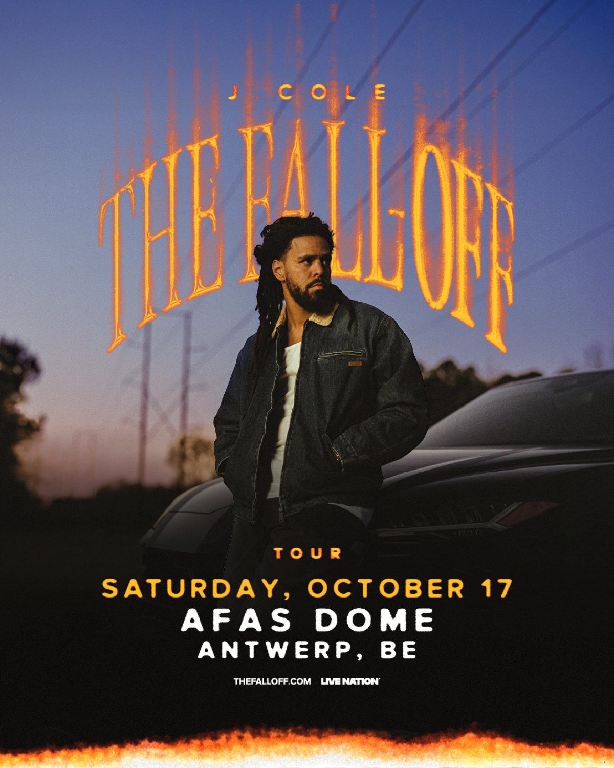 Billets J. Cole (AFAS Dome - Anvers)