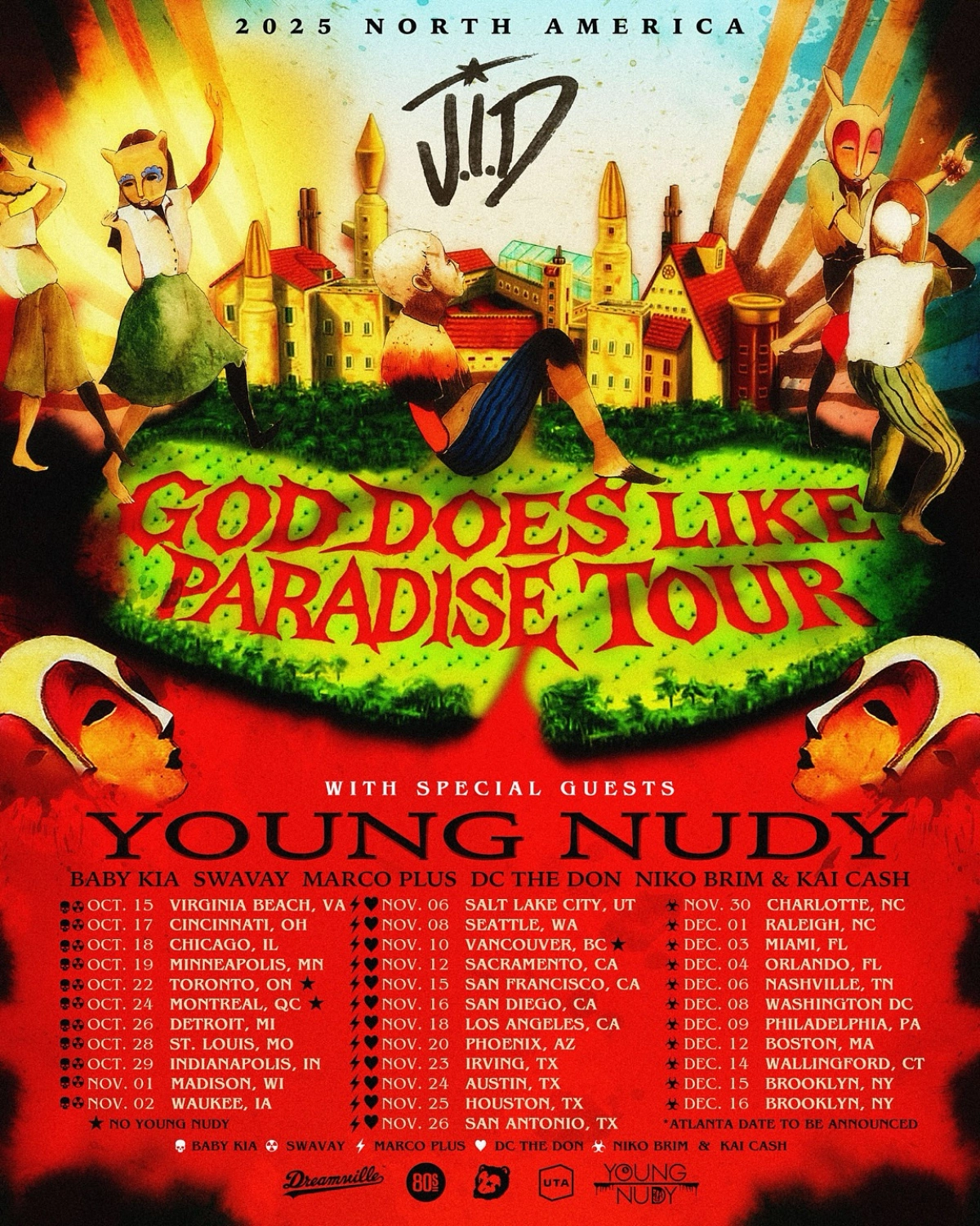 Billets J.I.D (Echostage - Washington)