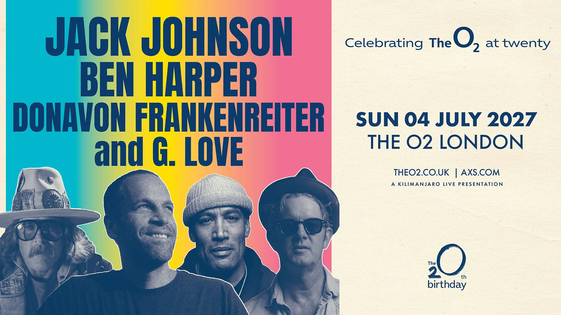 Jack Johnson at The O2 Arena Tickets