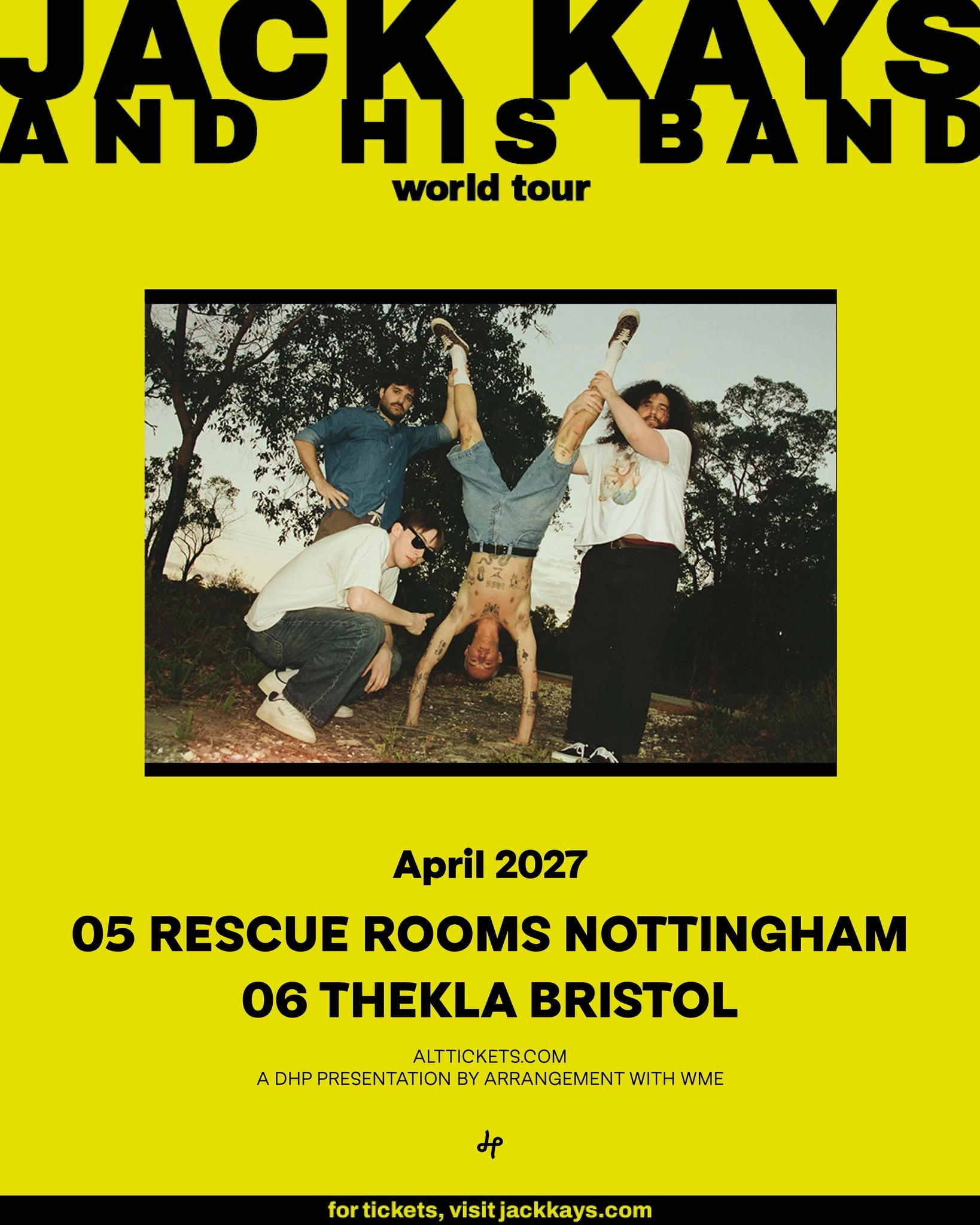 Jack Kays and His Band at Nottingham Rescue Rooms Tickets