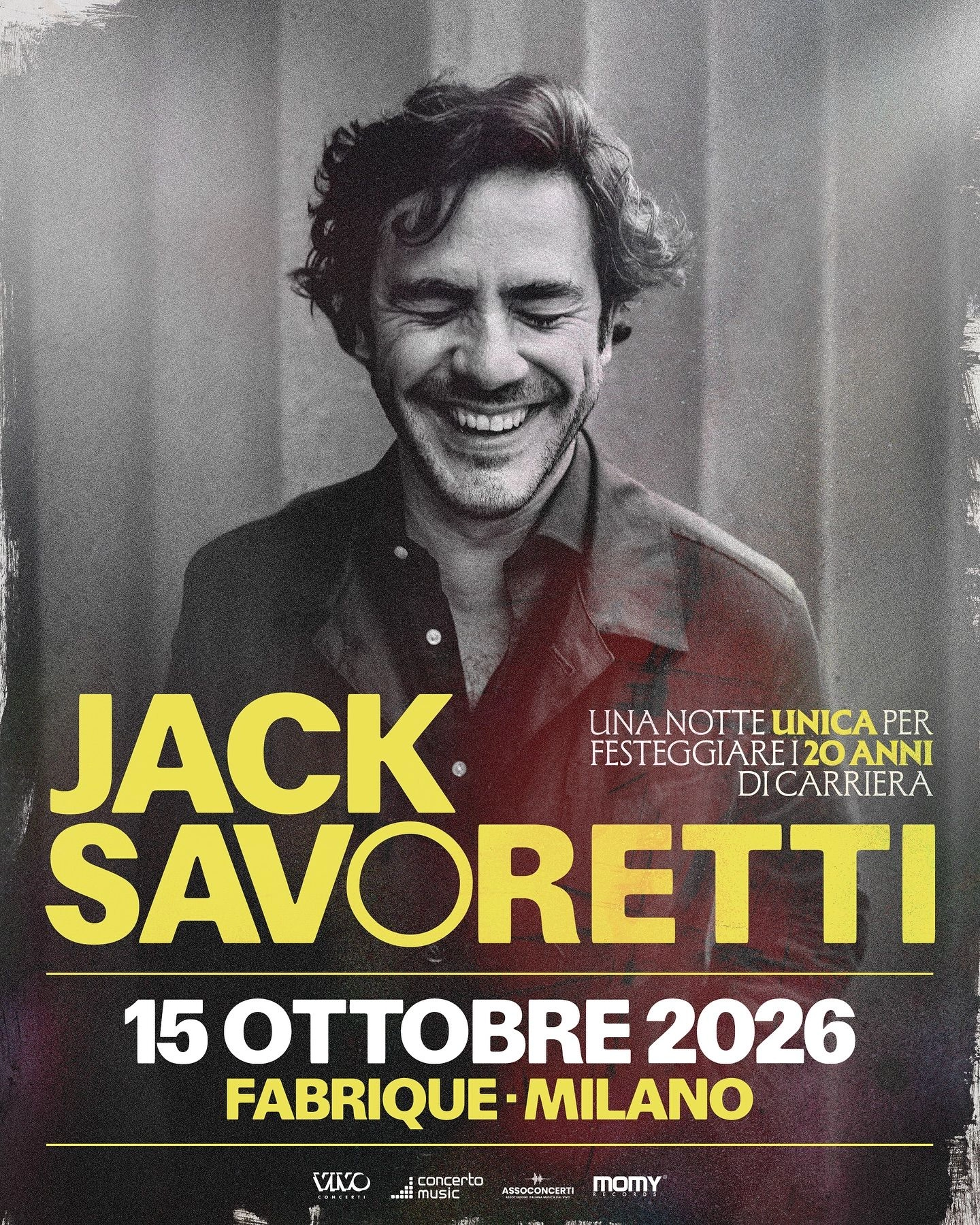 Billets Jack Savoretti (Fabrique Milano - Milan)