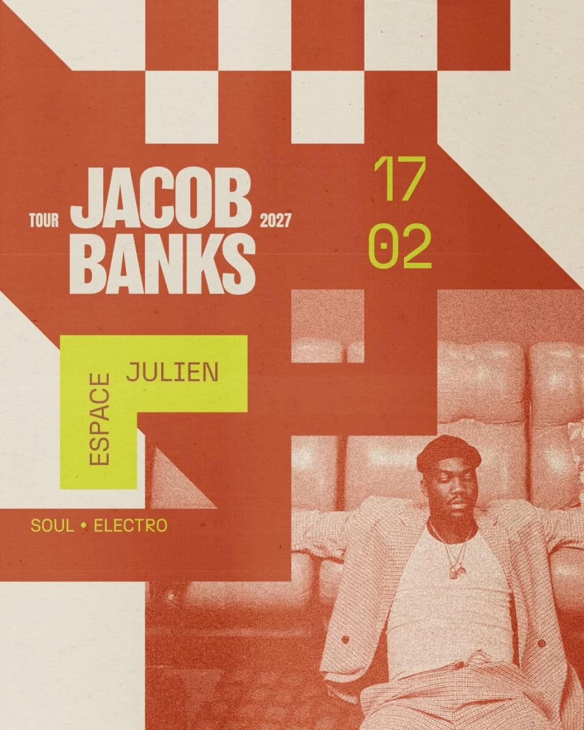 Jacob Banks en Espace Julien Tickets