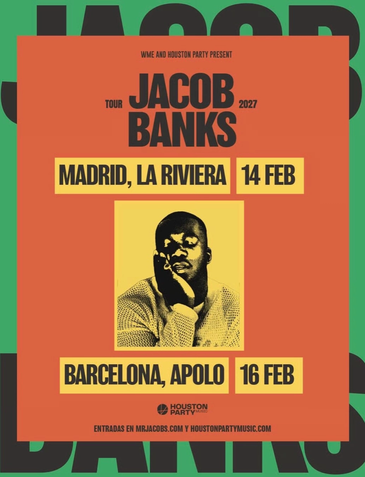 Jacob Banks en La Riviera Tickets