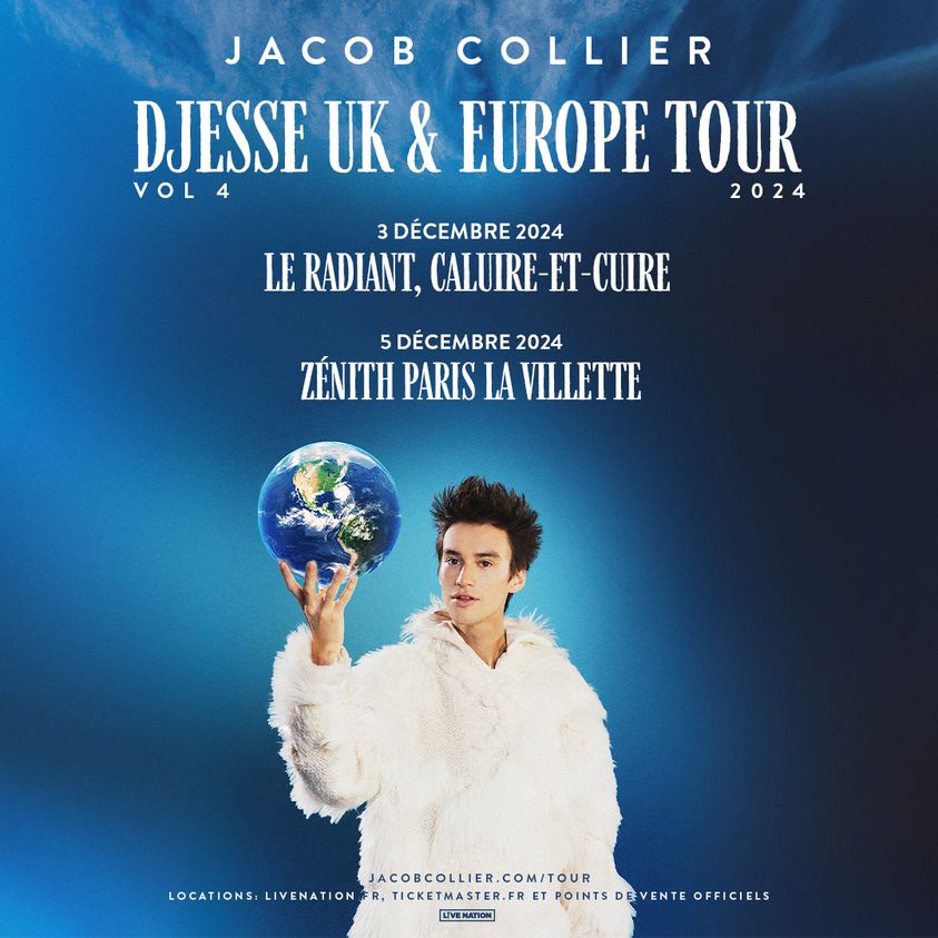 Jacob Collier at Zenith Paris Tickets