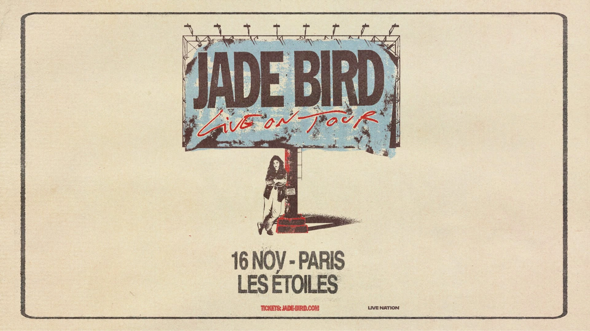 Billets Jade Bird (Les Etoiles - Paris)
