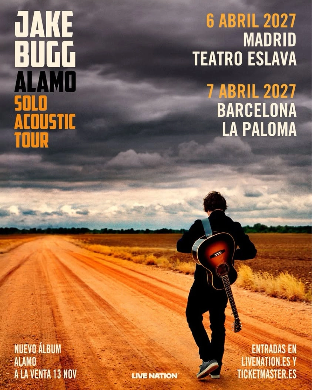 Jake Bugg en La Paloma Tickets