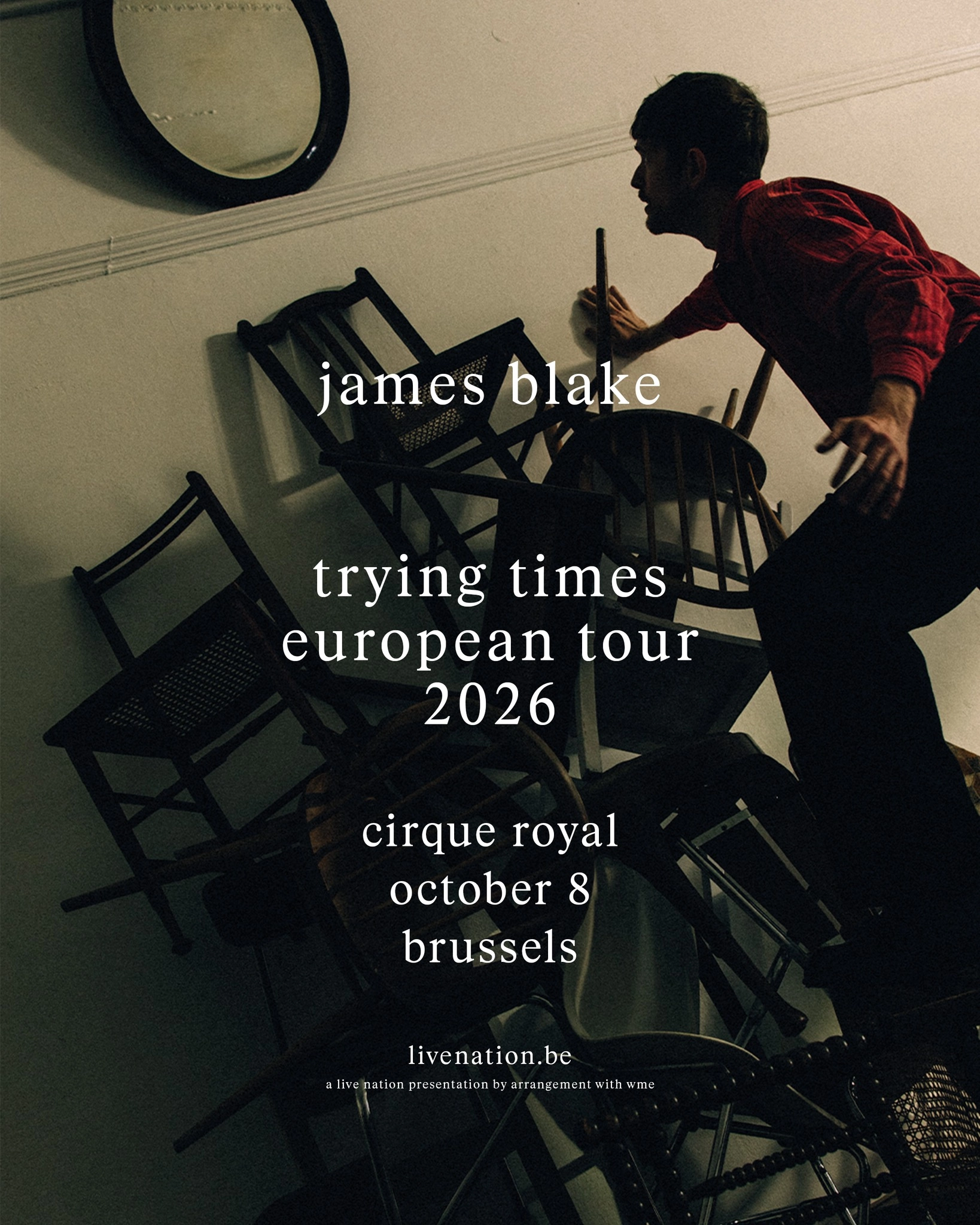 James Blake at Cirque Royal Tickets