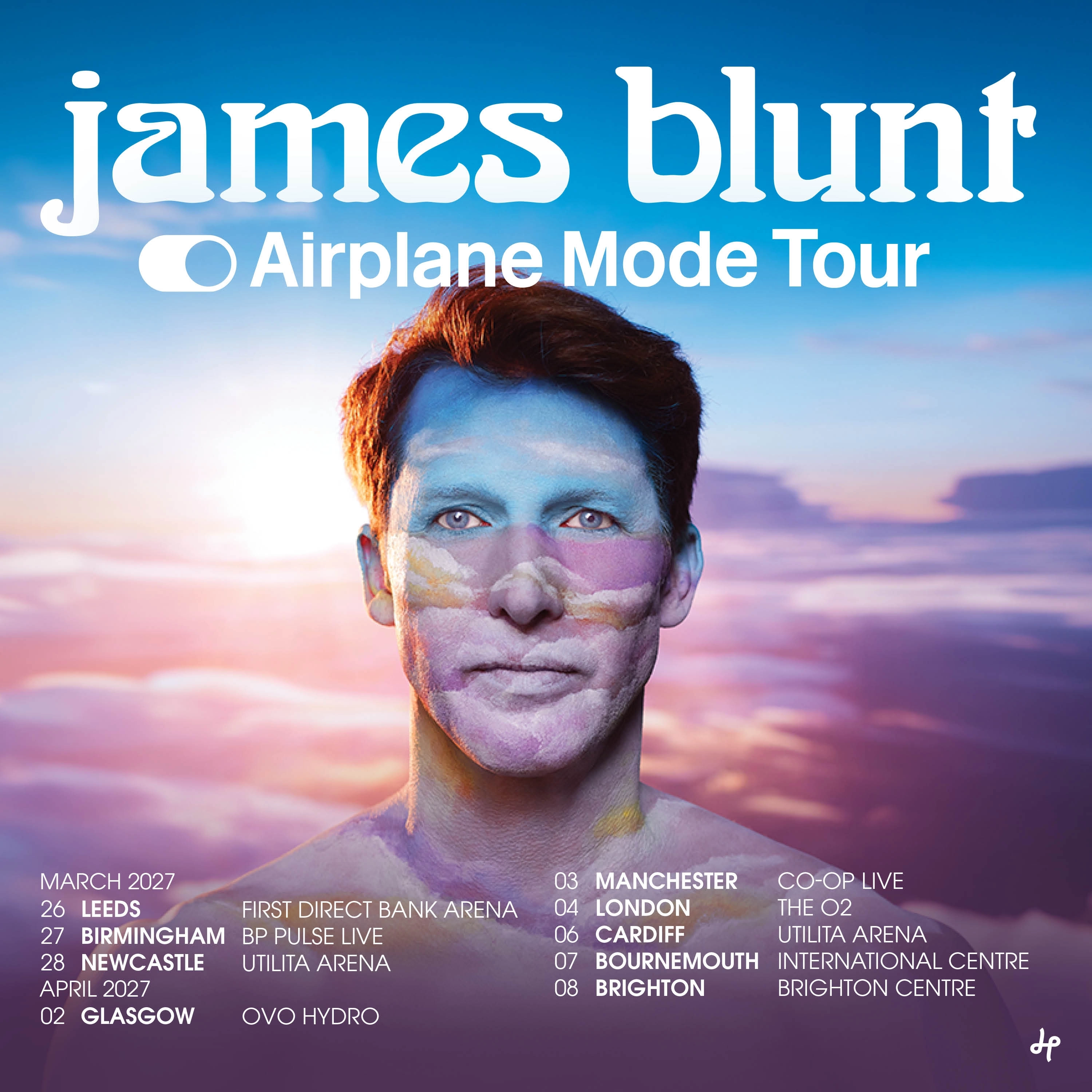 Billets James Blunt (Co-op Live - Manchester)