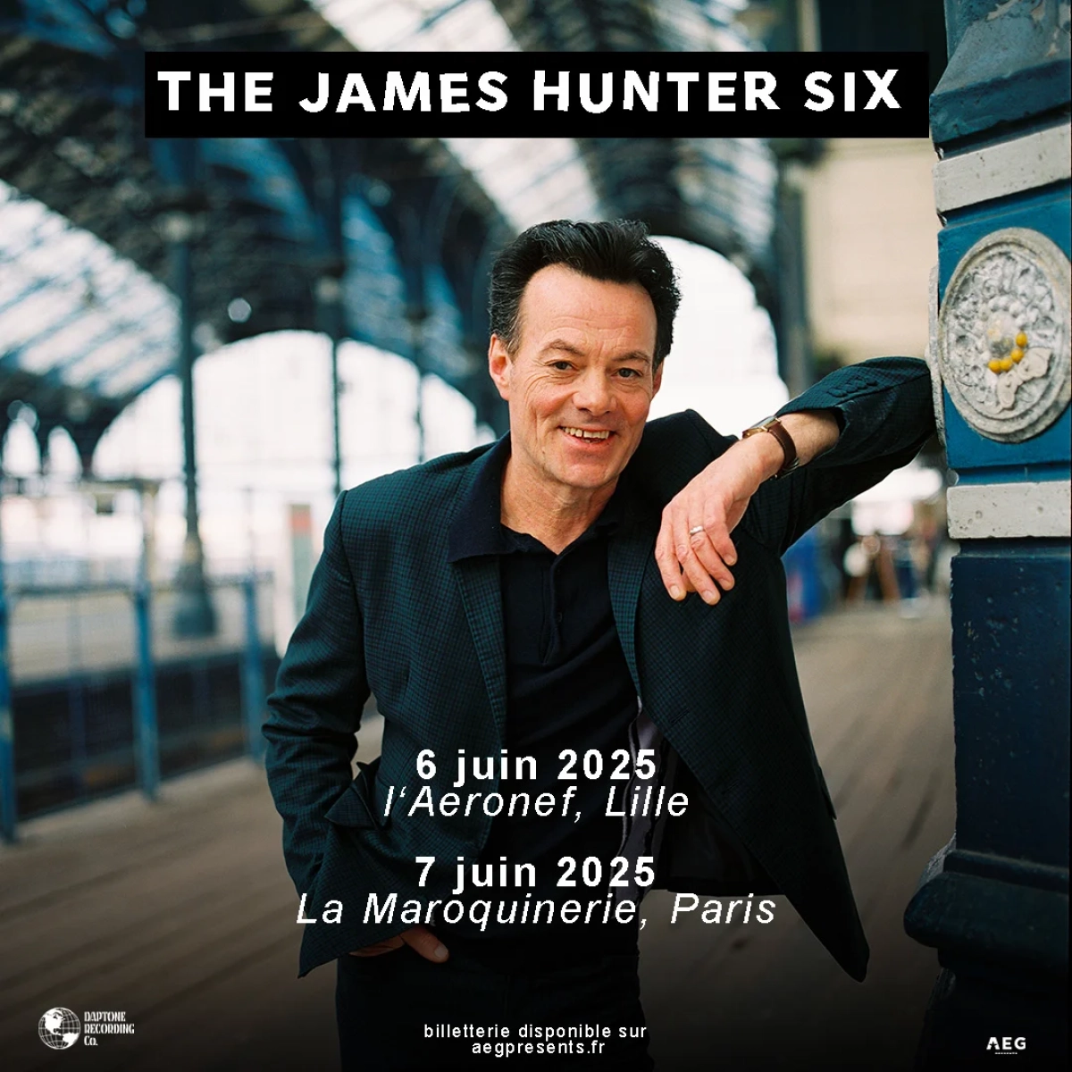 Billets James Hunter (La Maroquinerie - Paris)