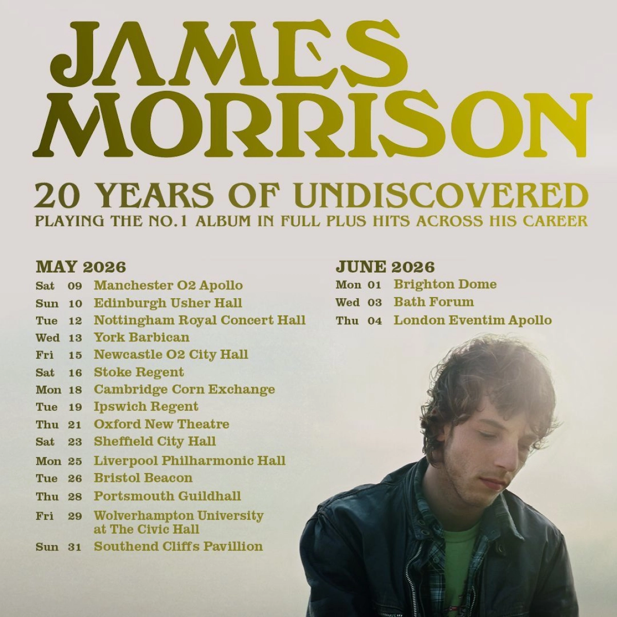 Billets James Morrison (Liverpool Philharmonic Hall - Liverpool)