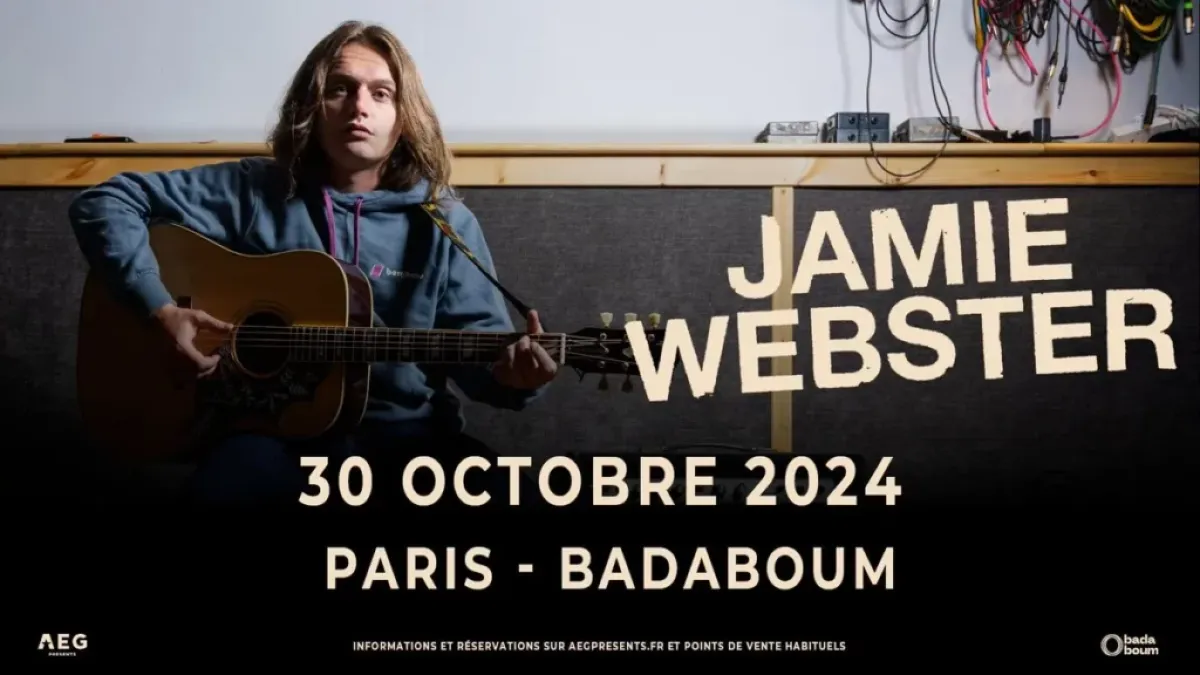 Billets Jamie Webster (Badaboum - Paris)