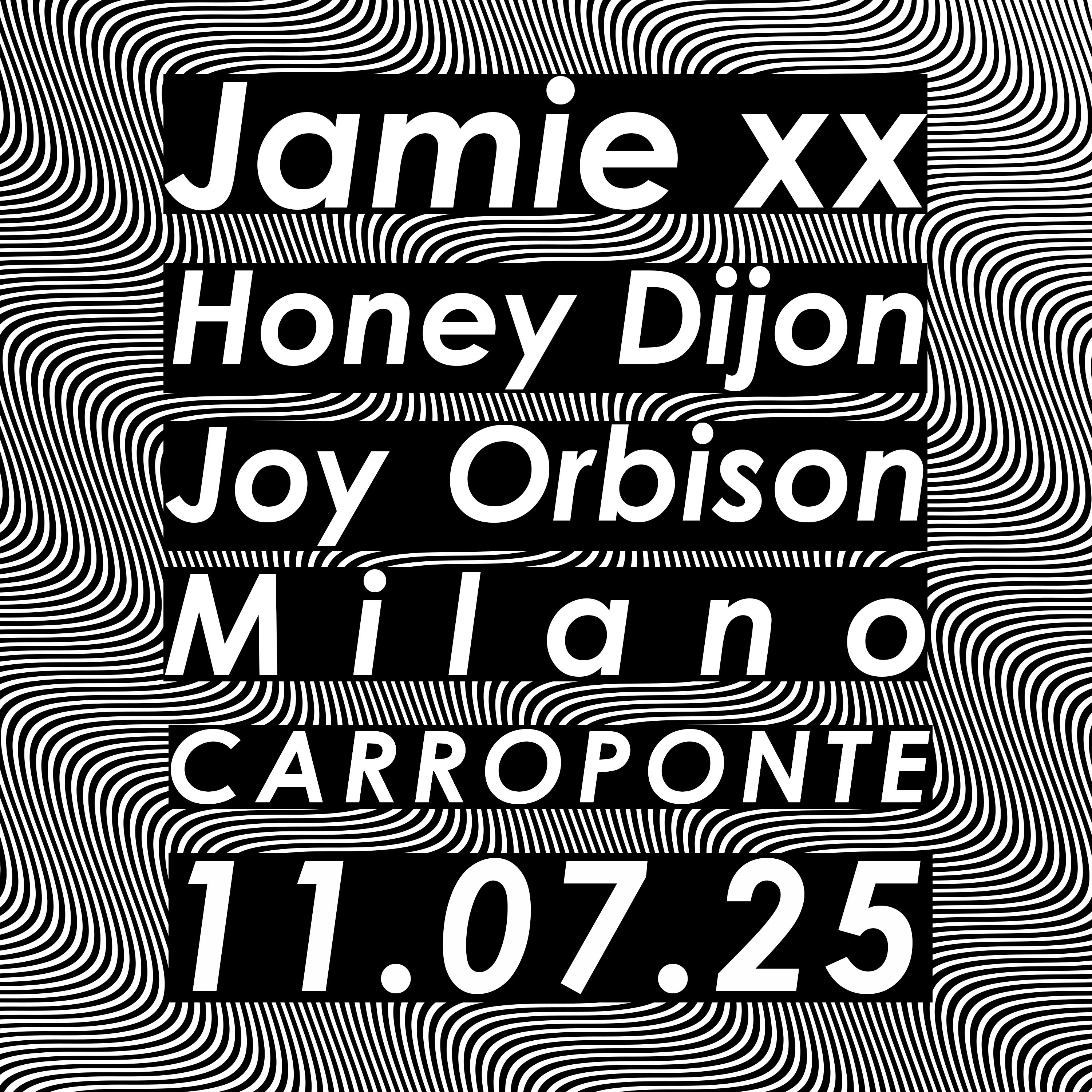 Billets Jamie XX (Carroponte - Sesto San Giovanni)