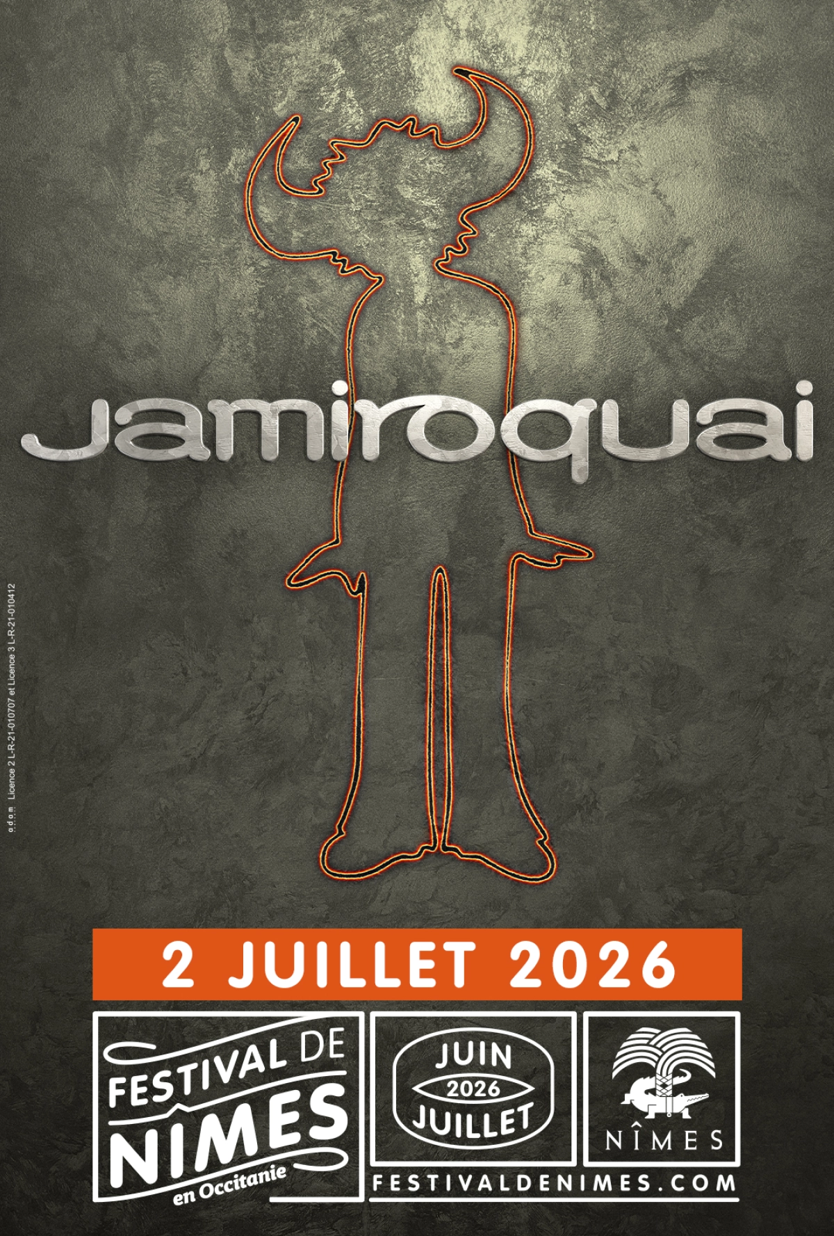 Billets Jamiroquai (Arenes de Nimes - Nimes)