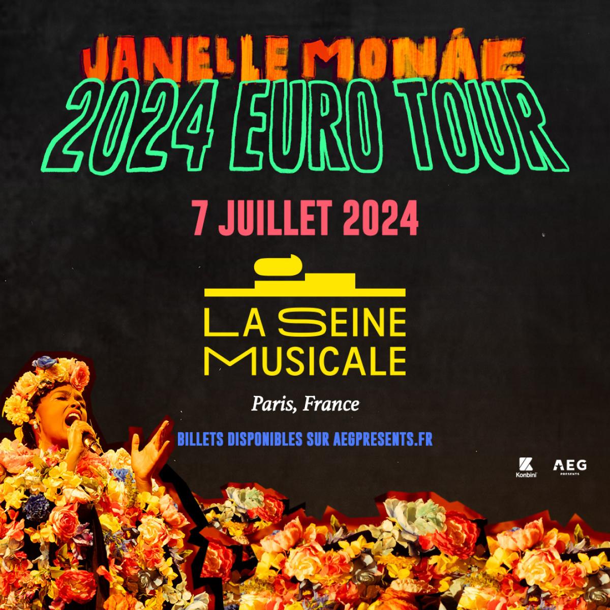 Janelle Monae en La Seine Musicale Tickets
