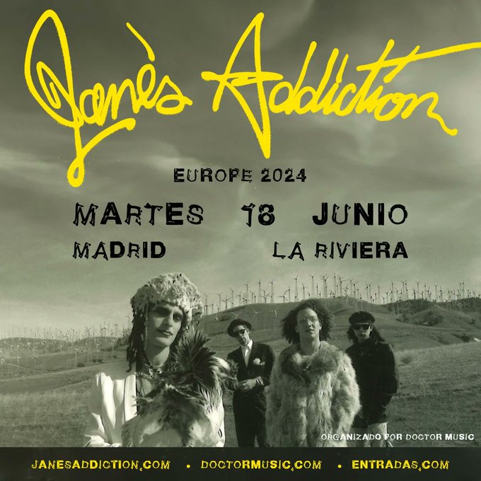 Billets Jane's Addiction (La Riviera - Madrid)
