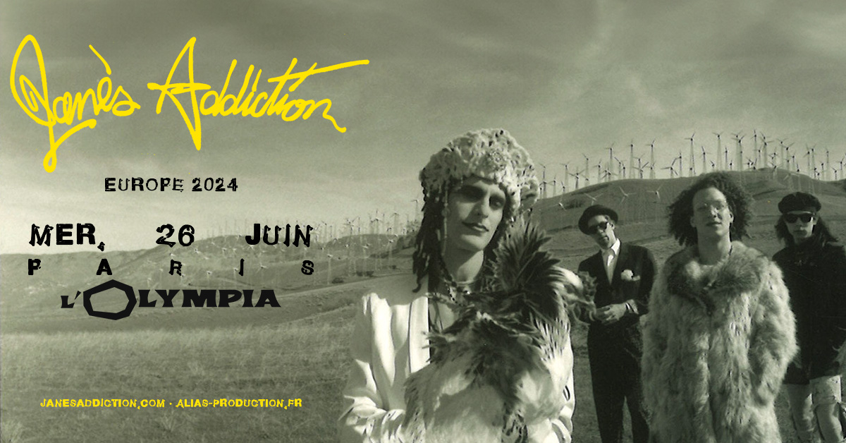 Jane's Addiction en Olympia Tickets