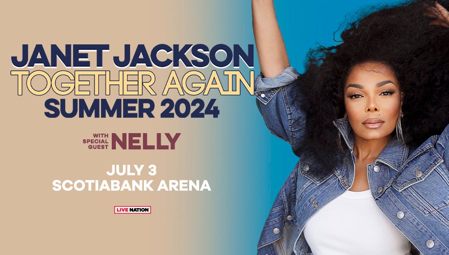Janet Jackson: Together Again al Scotiabank Arena Tickets