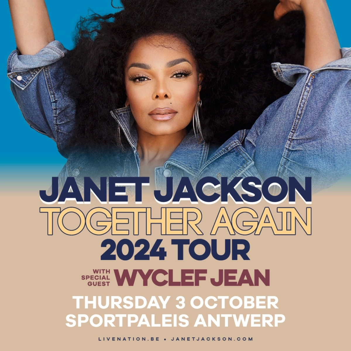 Billets Janet Jackson - Together Again (Sportpaleis Antwerpen - Anvers)