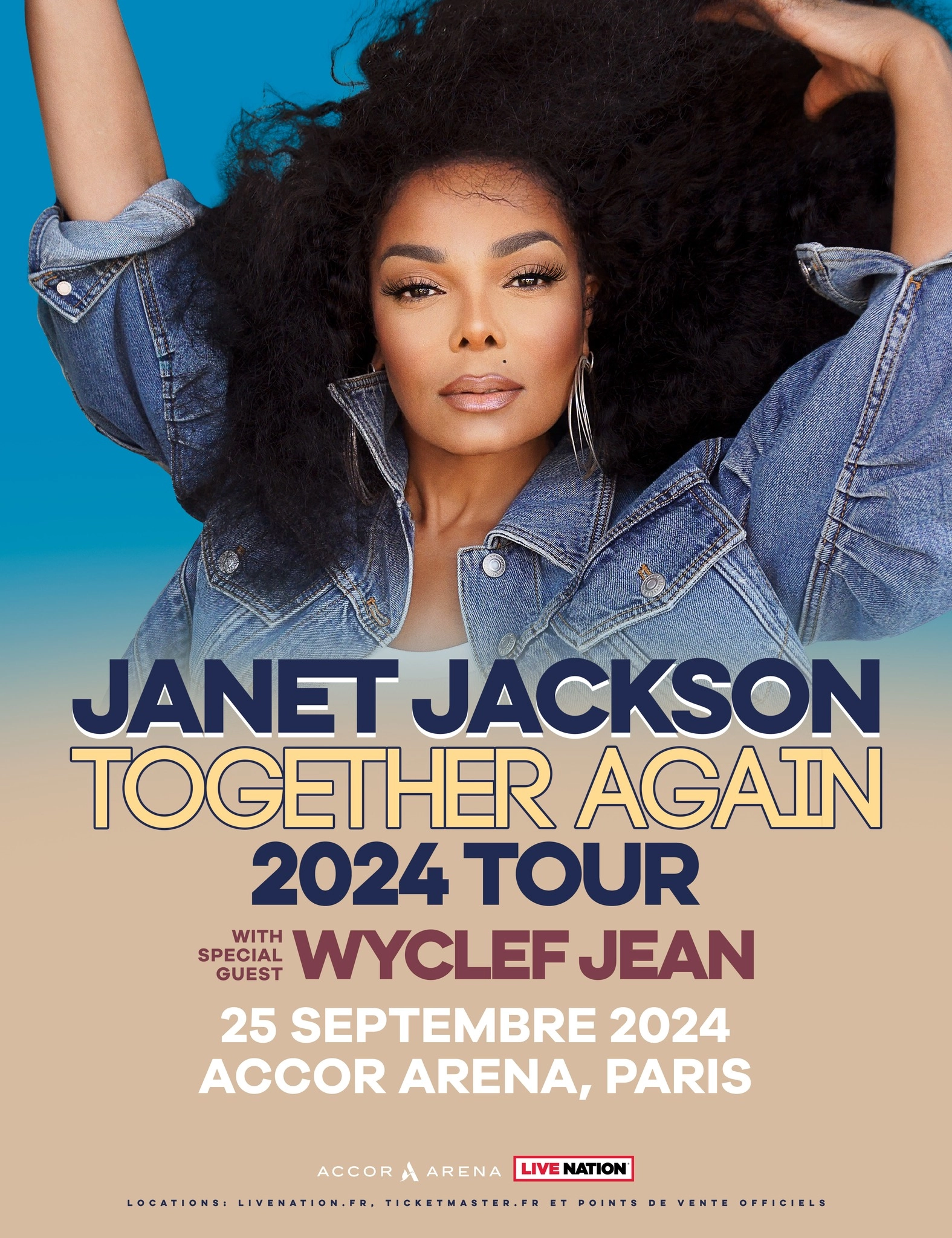 Concert Janet Jackson à Paris (Accor Arena) du 25 septembre 2024