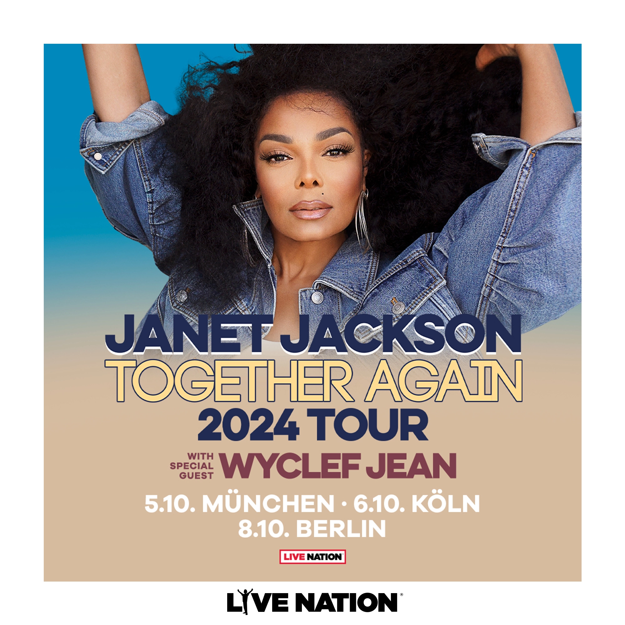Janet Jackson at Olympiahalle Munchen Tickets