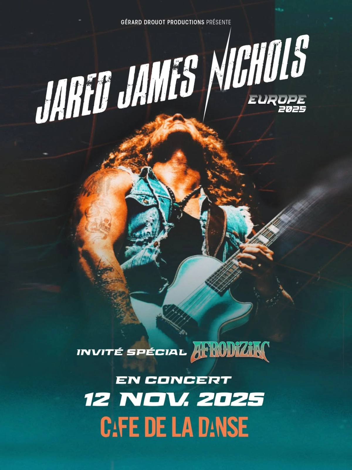 Billets Jared James Nichols (Cafe De la Danse - Paris)