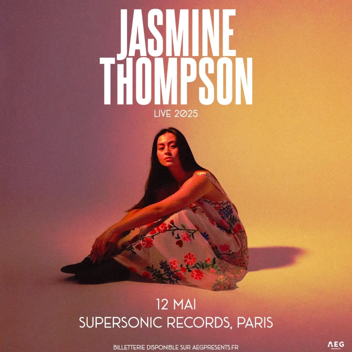Billets Jasmine Thompson (Supersonic Records - Paris)