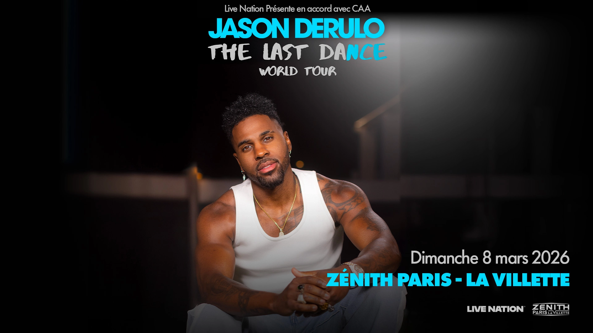 Billets Jason Derulo (Zenith Paris - Paris)