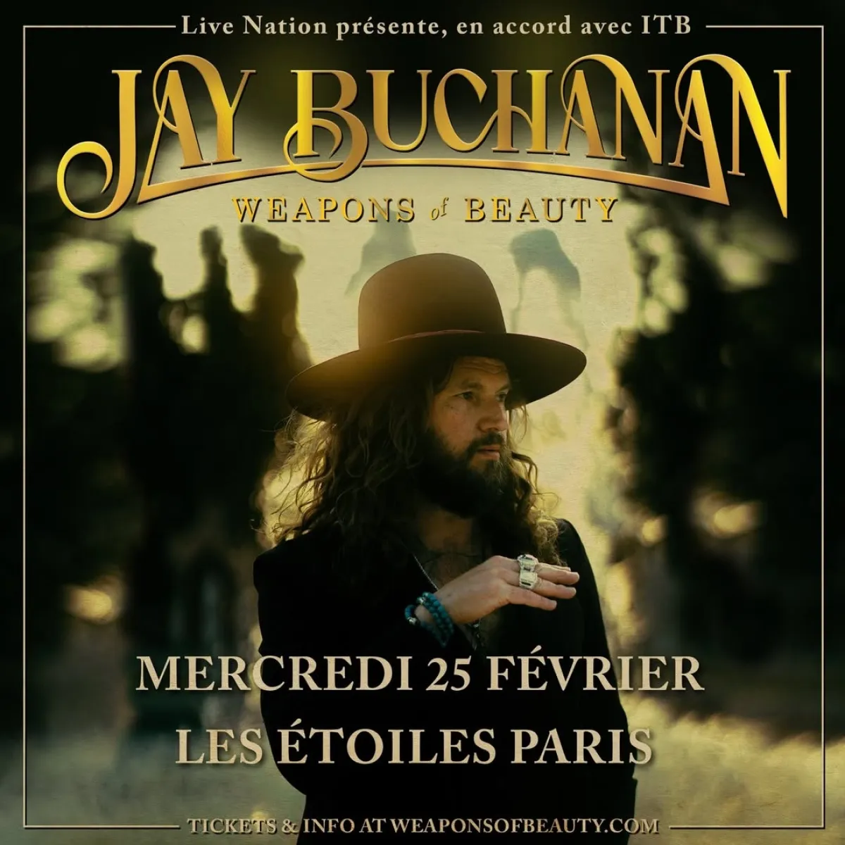 Jay Buchanan at Les Etoiles Tickets