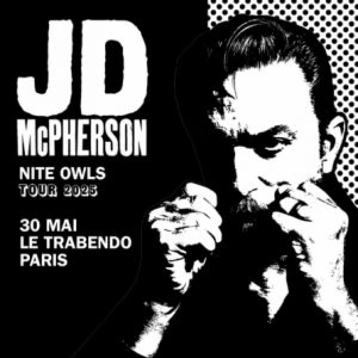 Billets JD McPherson (Le Trabendo - Paris)