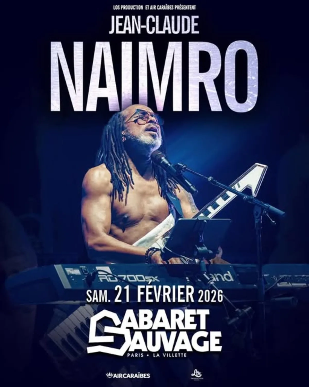Jean-Claude Naimro en Cabaret Sauvage Tickets