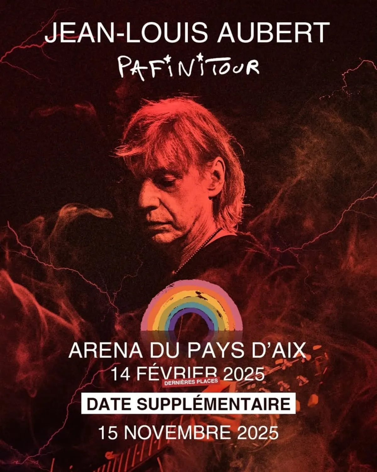 Jean-Louis Aubert en Arena Du Pays D'Aix Tickets