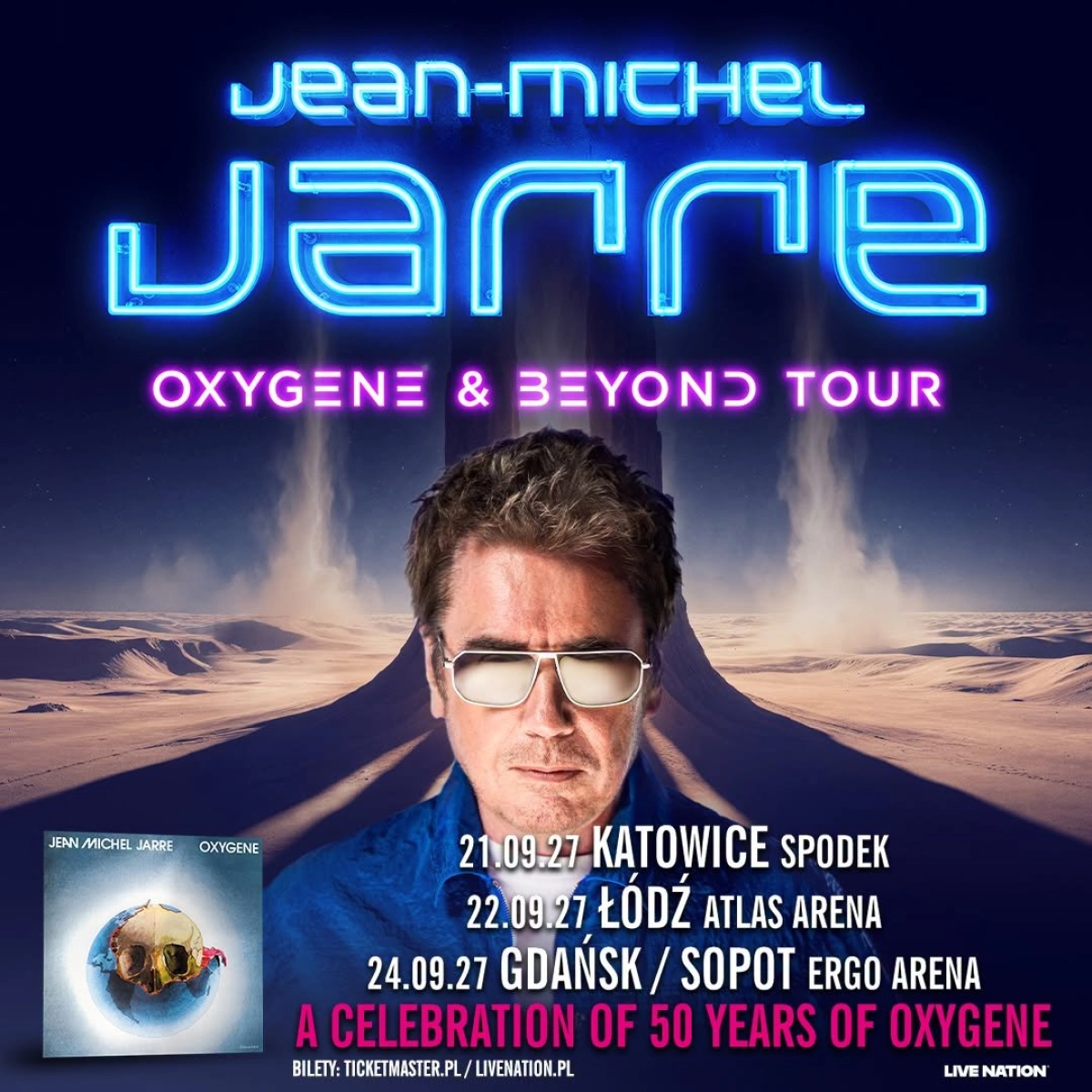 Jean-Michel Jarre en Atlas Arena Tickets