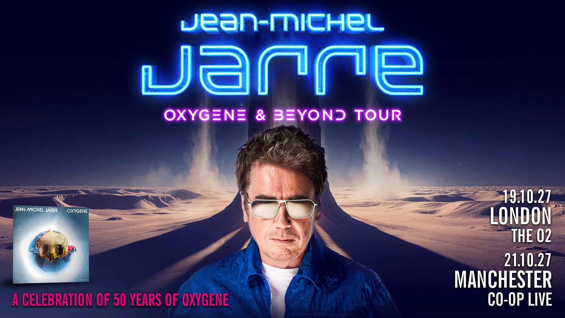 Jean-Michel Jarre en Co-op Live Tickets