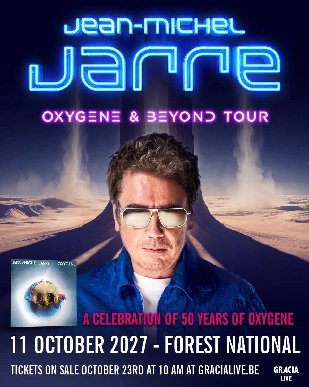 Jean-Michel Jarre en Forest National Tickets