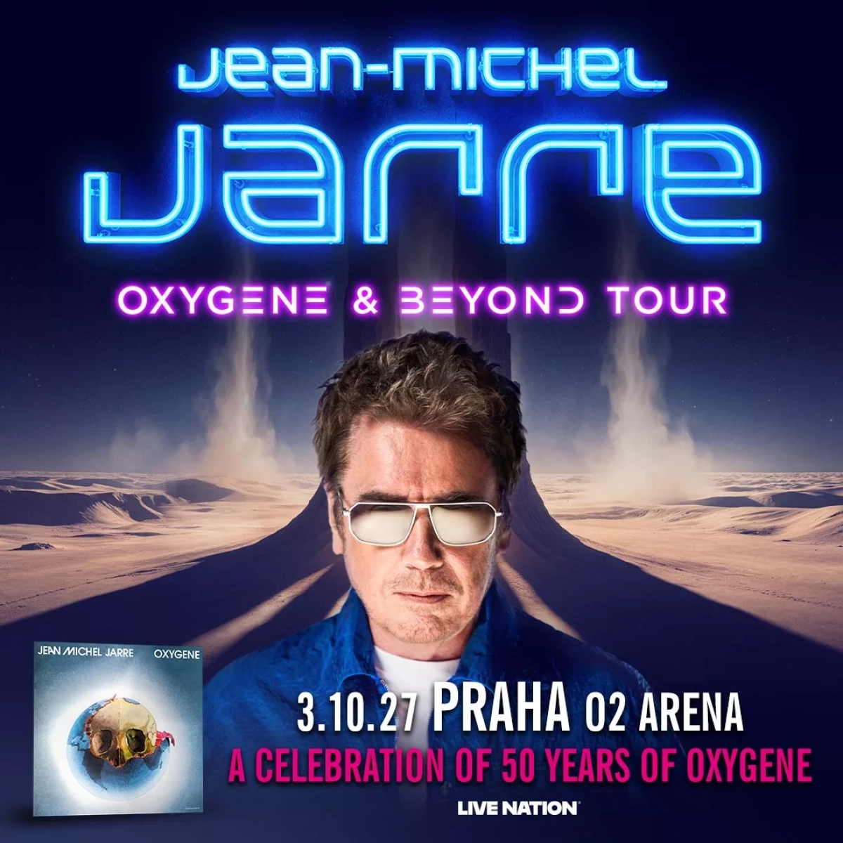 Jean-Michel Jarre en O2 Arena Praga Tickets